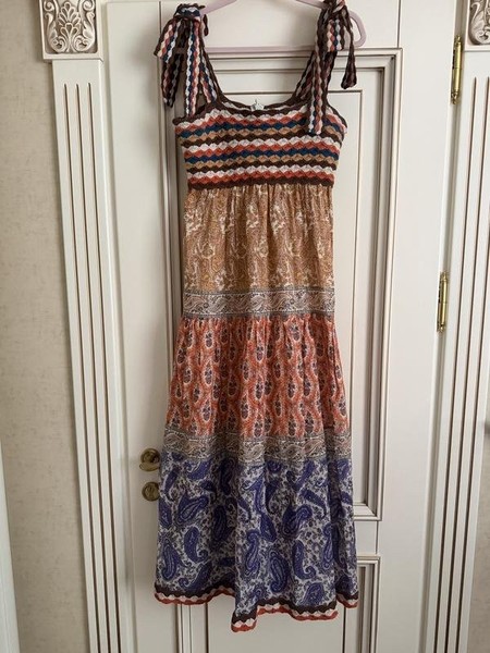 Women ZIMMERMANN Dress Purple Cotton 38