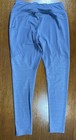 Puma Women's Printed Graphic Leggings Blue Indigo - Large - Running Yoga