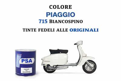 Vernice Piaggio 715 Bianco Spino 1 Litro: Colore Ready-to-spray Per Carrozzeria E Plastica!