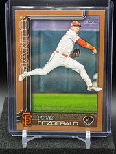 Tyler Fitzgerald 2025 Topps Gold #668/2025 - San Francisco Giants