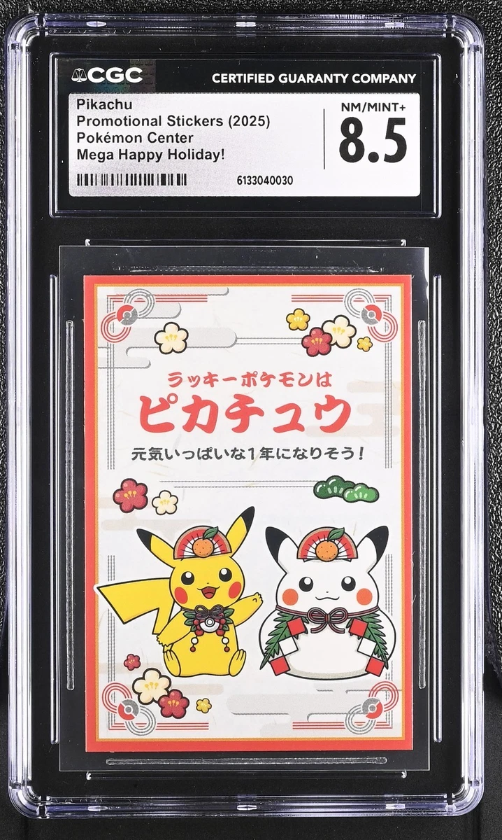 Collectible Individual 8.5 Graded Pikachu Pokémon TCG Card Games