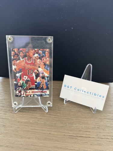 1993-94 NBA Hoops BJ Armstrong #25 Autograph Chicago Bulls 🔥🔥 - Picture 1 of 2