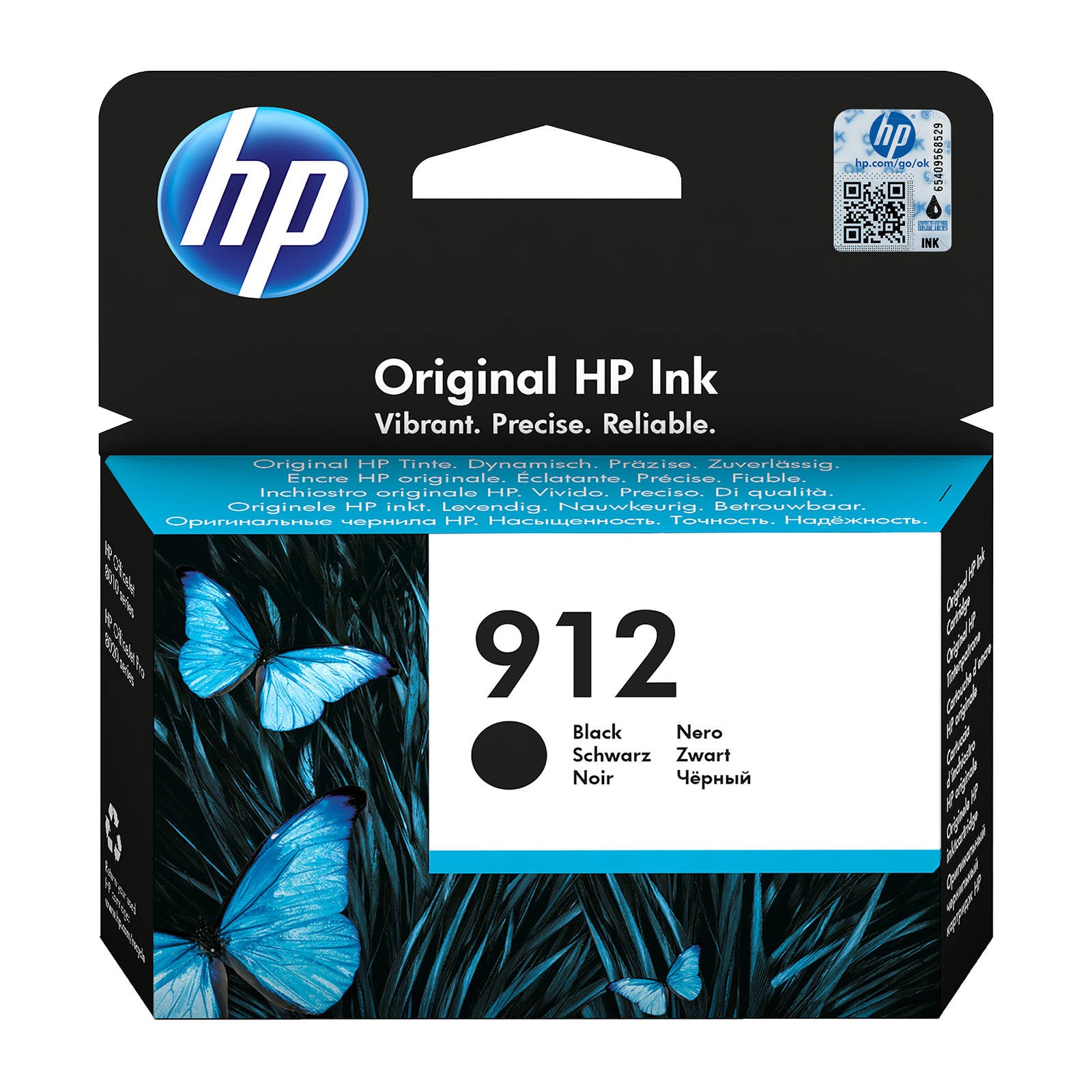 HP 912 black ink cartridge for HP OfficeJet Pro 8023 All-in-One Printer - Image 6