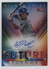 2021 Bowman's Best Bowman Future Vibrance 108/150 Wilman Diaz #BFVA-WD Auto 0jd0
