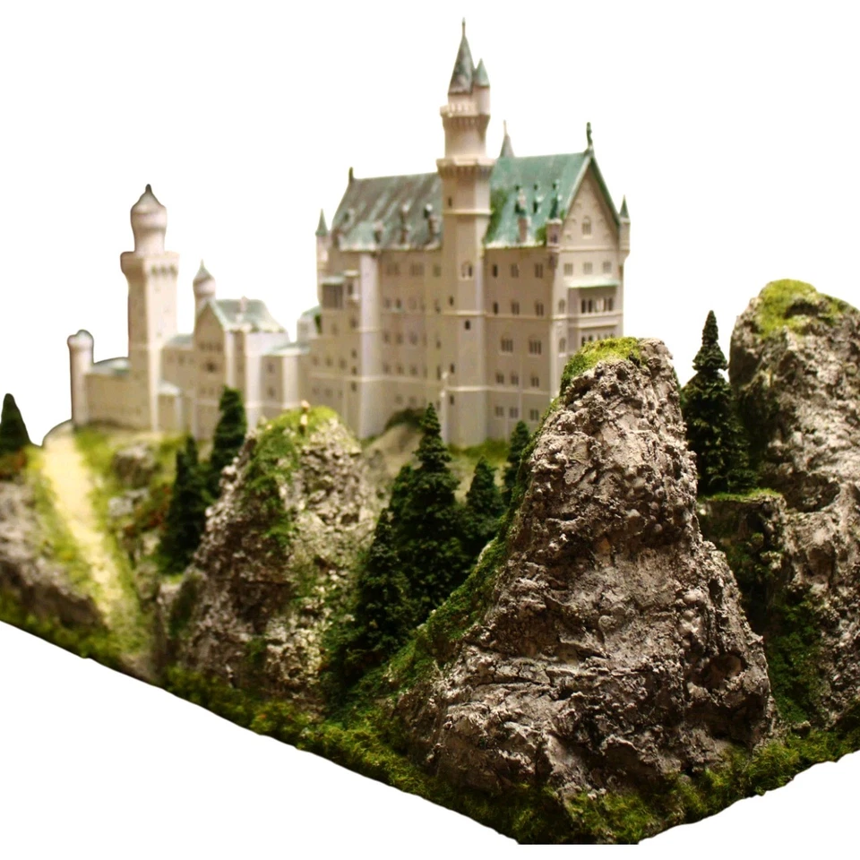 Diorama SCHLOSS *** SCHLOSS NEUSCHWANSTEIN ---NEU UNBENUTZTER ARTIKEL--- - Bild 2 von 4