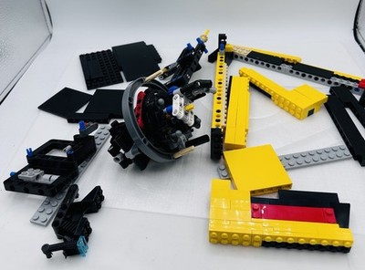 LEGO Pac Man Arcade Parts Lot Gear Mechanism Technic Yellow Panels