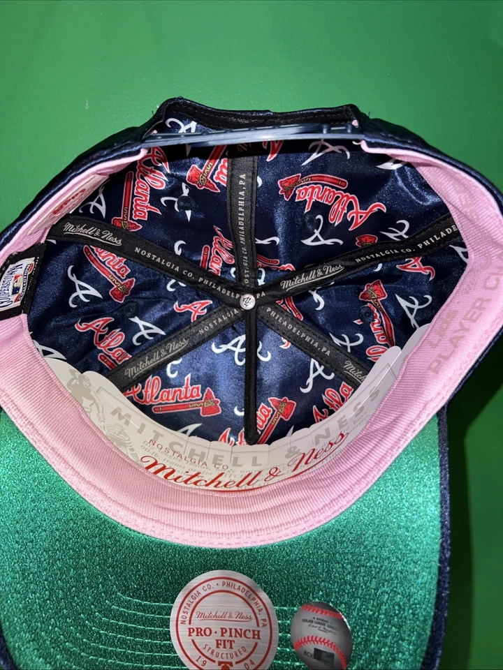 2025 Fanatics Fest Lids x Topps Braves Chipper Jones Player Chase Series 2 Hat - Image 3 of 3