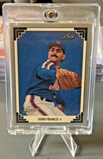 2013 Leaf Memories - 1991 Leaf Buyback John Franco #437 Gold /5 🔥 RARE 🔥 Mets