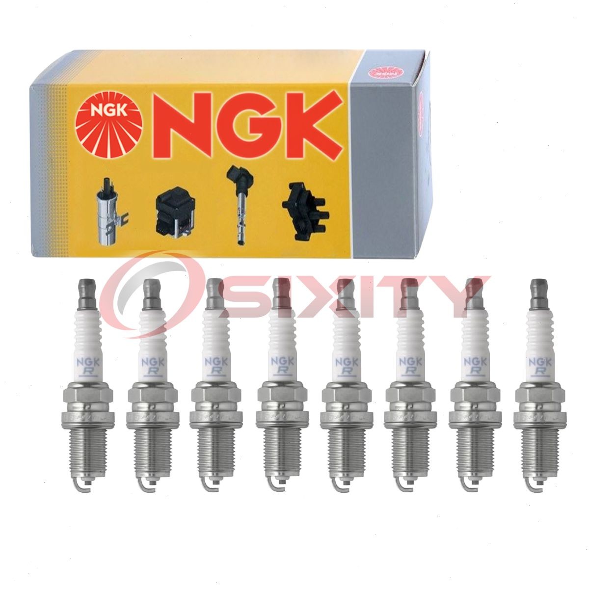 8 pc NGK 1716 CS6 S100 CS Spark Plugs for XS3923 K16PR-U FR8DC E3.20 3924 iu
