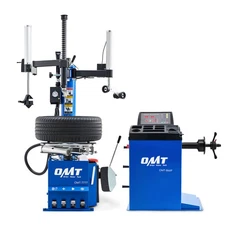 OMT 2 HP Tire Changer/ Wheel Balancer Machine Combo Rim Clamp 24" T777+B669
