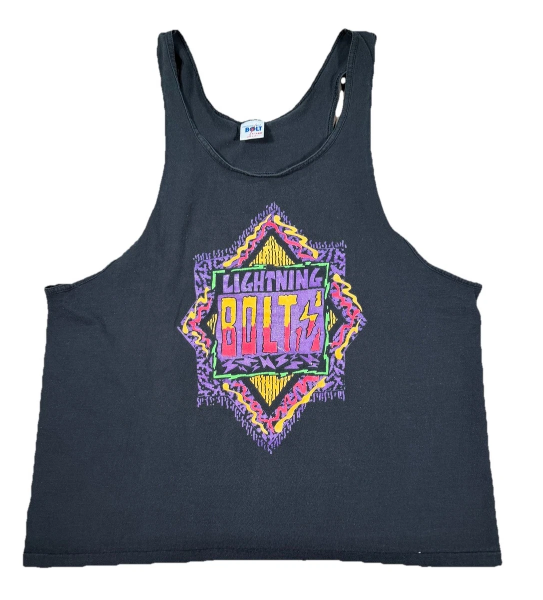 Lightning Bolt Sleeveless T-Shirts for Men for sale | eBay