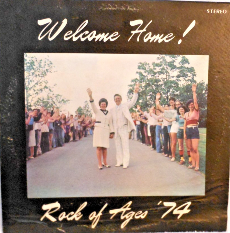 ROCK OF AGES '74 record album - The Way International - Dr VP Wierwille
