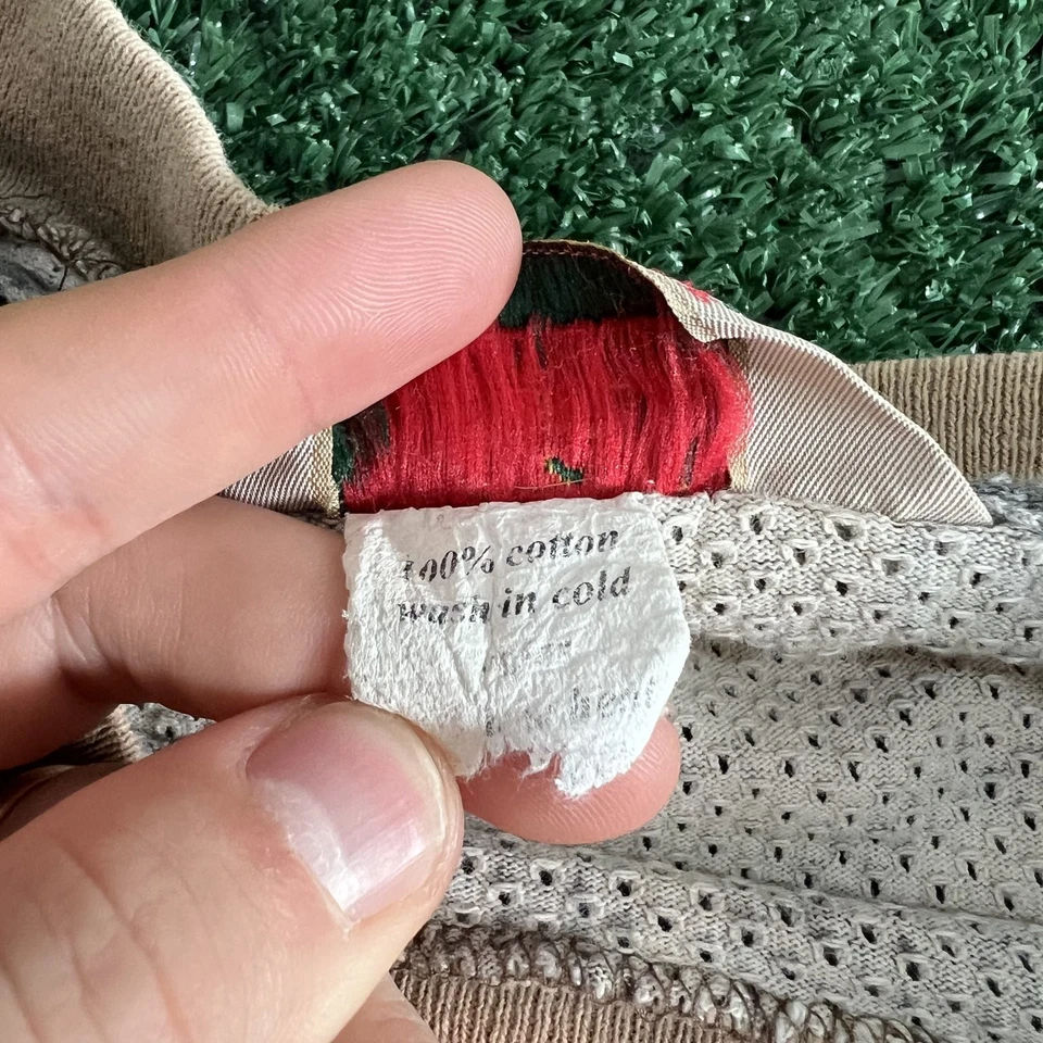 Camiseta Masculina Vintage RedHead Mossy Oak Manga Longa Grande Camuflagem Caça Anos 90 - Imagem 3 de 4