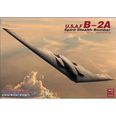 US Stock！UA72201 1/72 USAF B-2A Spirit Stealth Bomber Collect Model Toy Ornament