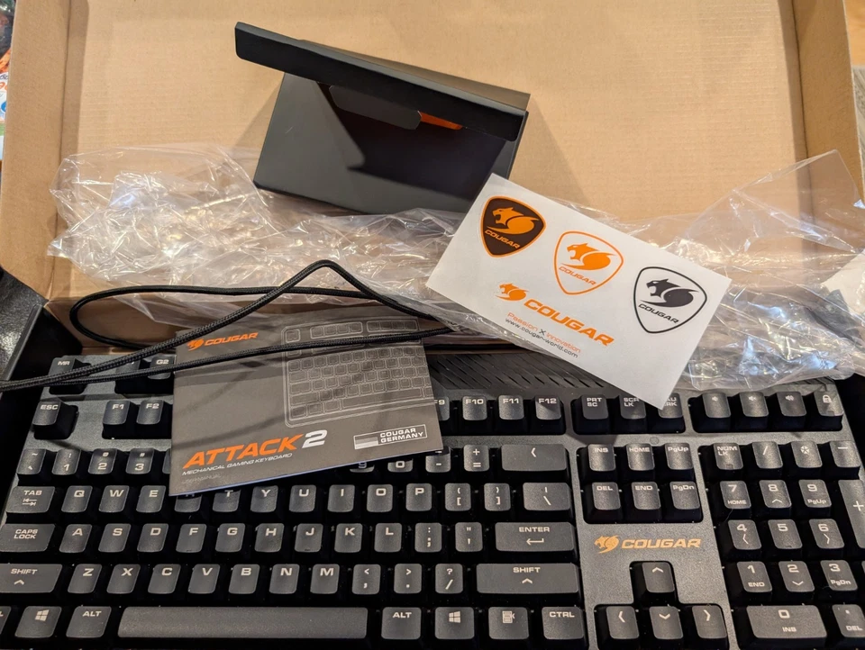 Cougar Attack 2 Cherry MX Mechanical Gaming Keyboard - Image 4 of 4