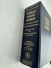 Ronald Materials Handling Handbook Harold A. Bolz Industrial Manual 1958