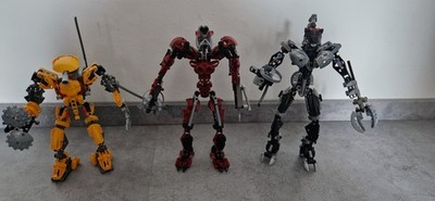 LEGO Bionicle Titan Set   Keetongu, Sidorak & Roodaka   complete Set