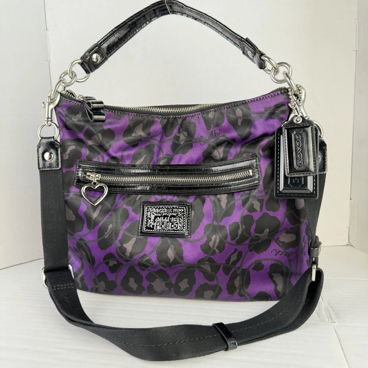 25+ Coach Poppy Shoulder Bag Purple Bags & Handbags for Women for