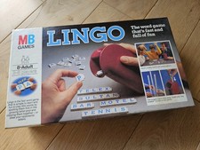 Vintage LINGO Word Game by MB GAMES 1982 - COMPLETE EXCELLENT CONDITION!