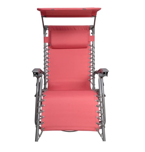 Bliss Hammocks 26" Gravity Free Beach Chair GBC-026-CL - CORAL