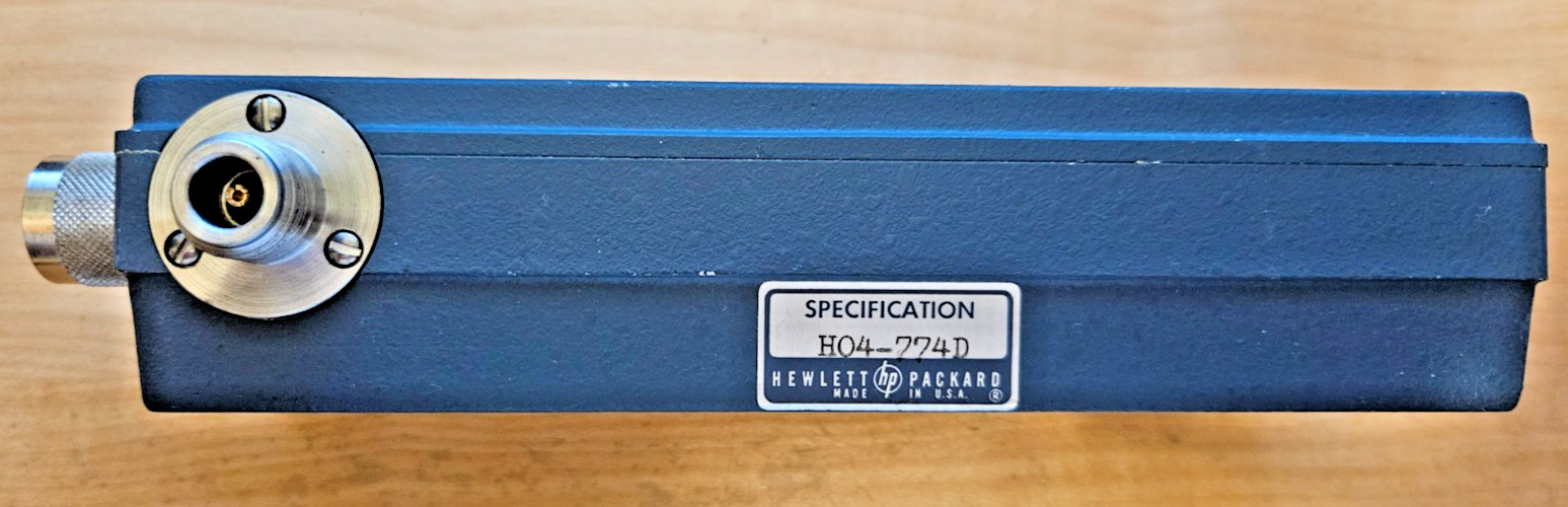 HP 774D Microwave Dual Directional Coupler 20dB 215-450MHz Type-N(m-f) SN:03435
