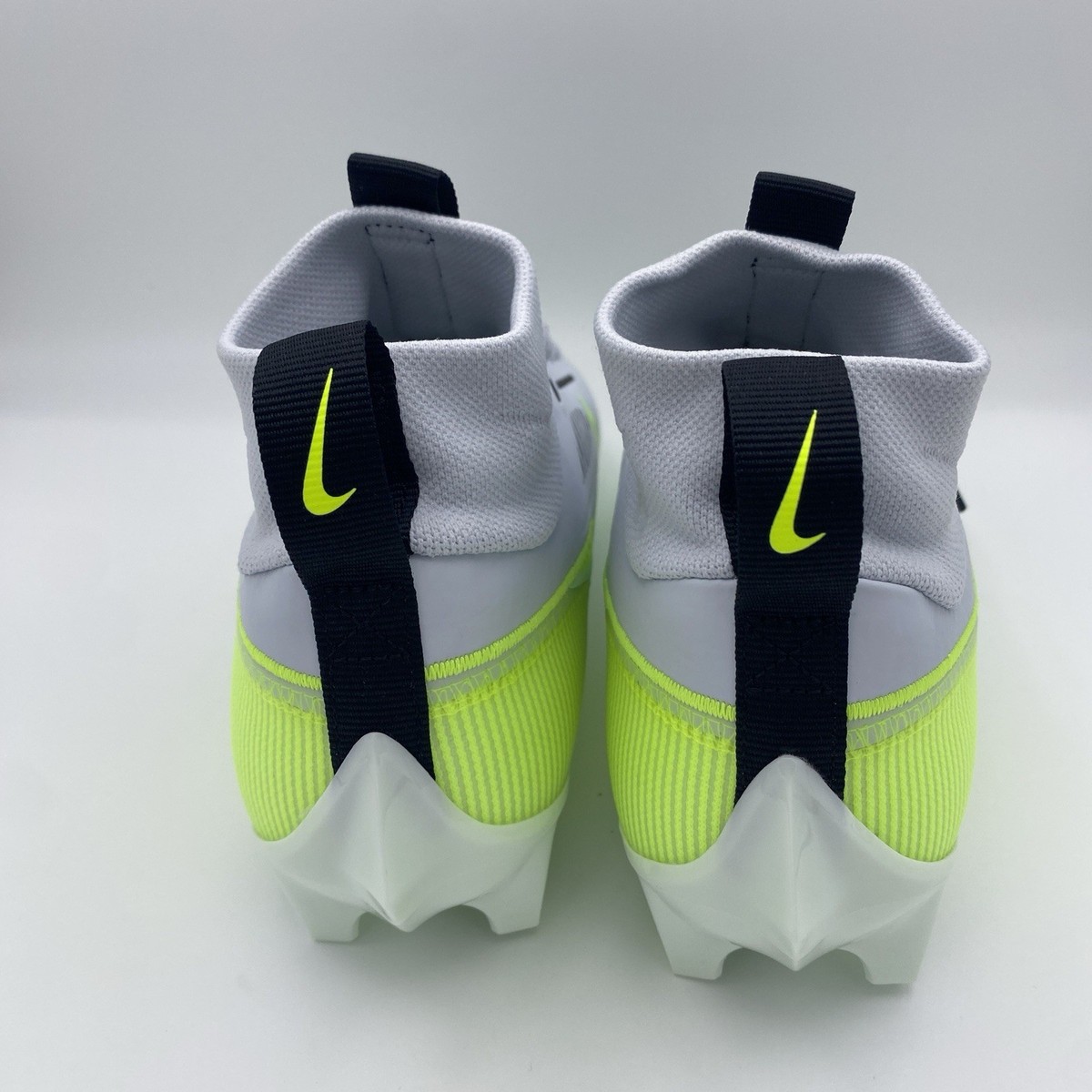 Nike Vapor Edge Pro 360 2 Platinum Black Football Cleats