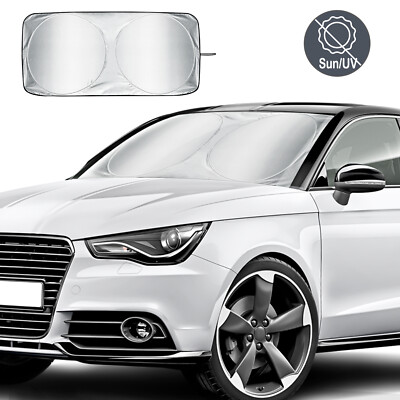ABLEWIPE Fit For Honda Windshield Cover Sun Visor Front Window UV Heat Car US