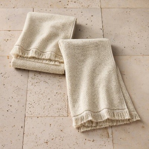 2pk Organic Texture Hand Towel - Casaluna™ - Picture 5 of 11