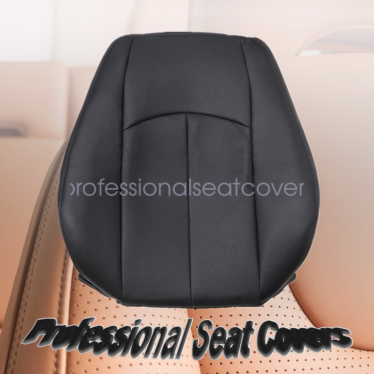 Tan Leather Seat Cover Set For 2003-2009 Mercedes E-Class (E320, E350) - Soillar