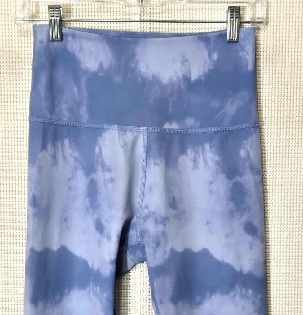 beyond-yoga olympus tie dye high waist midi 7/8 leggings