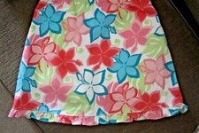Gymboree ISLAND FUN Vintage 2006 NWT 12 Pink/blue tropical flower skort