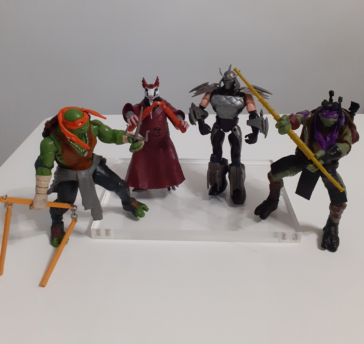 TMNT スーパーミュータント フィギュア 2体セット Amazon.com: Teenage Mutant Ninja Turtles TMNT 1990 Movie 7