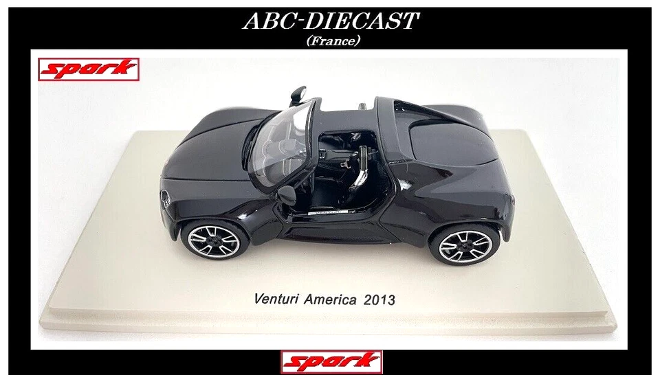 VENTURI AMERICA NOIRE 2013- 1:43 SPARK S2249 - Photo 4/4
