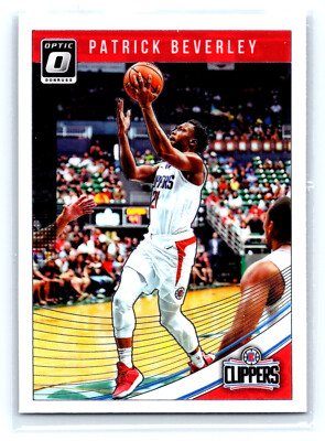 2018-19 Donruss Optic Basketball 4 Patrick Beverley - Los Angeles Clippers
