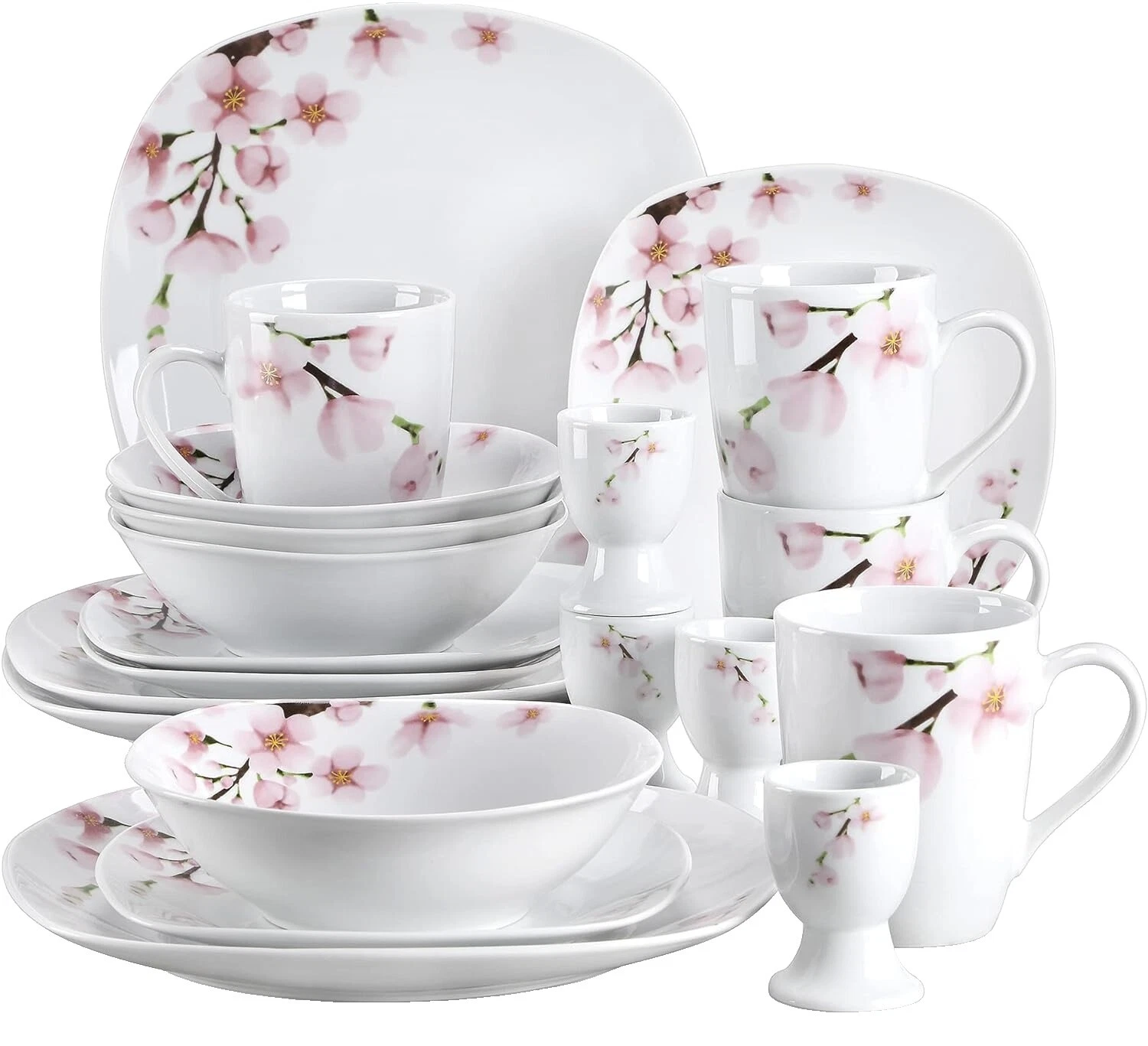 Floral Porcelain Dinner Service Sets