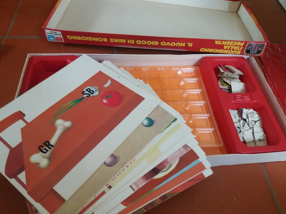 BIS Gioco in scatola Editrice Giochi 1979 Mike Bongiorno NON COMPLETO - RICAMBI - Immagine 2 di 3
