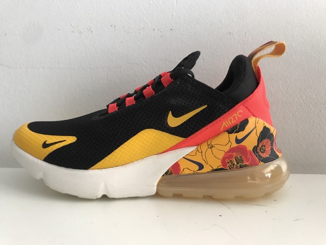 nike air max 270 black and red womens