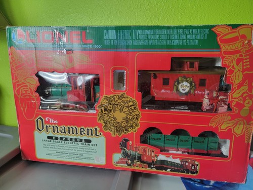 8-81017 Lionel El Ornamento Tren Express Set ESCALA G Vacaciones Navidad con caja | Zustand: Used
