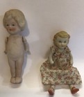 Vintage Bisque/Porcelain Lot of 2 Jointed Arms Dolls — photo 1