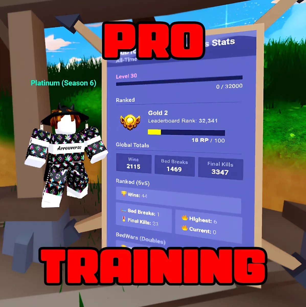 Pro Roblox BedWars Training Package