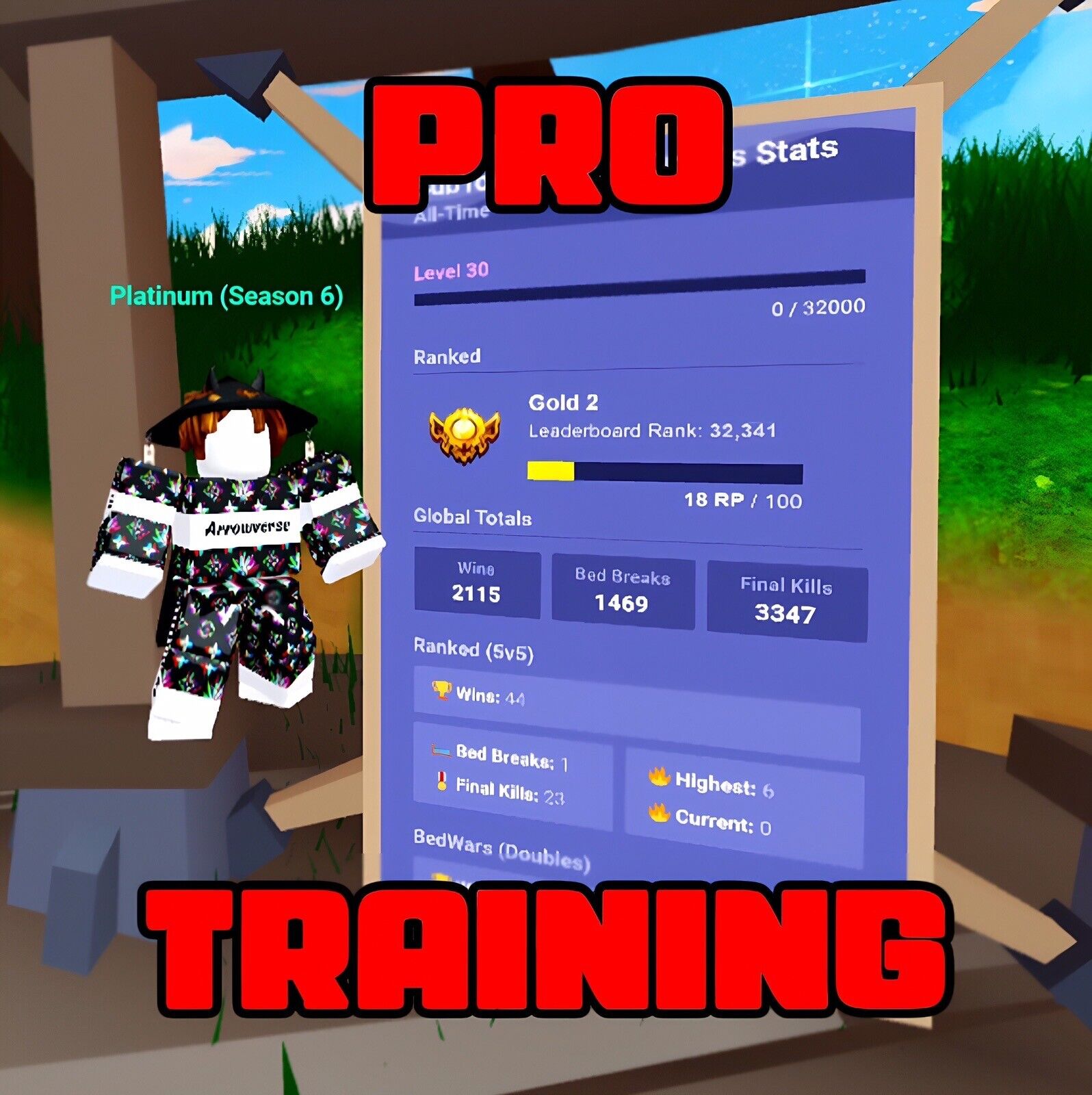 Pro Roblox BedWars Training Package