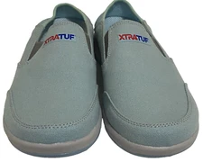XTRATUF Women's Light Blue Sheng Fu Slip Resistant Deck Shoes Size 9 USA