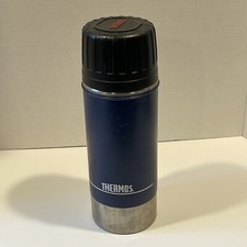 USA Thermos Co. No 781 Botella de vacío fría y caliente 1,03 cuartos de galón sopa y café, 12"x3"
