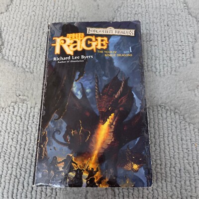 The Rage Fantasy Paperback Book by Richard Lee Byers Wizards of the Coast 2004