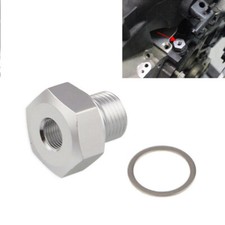 2pcs Oil Pressure Adapter M121.5 Adapter To 18 Npt Port Fitting For Ls Engine