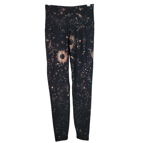 Rose Gold Galaxy Space Print Pockets 