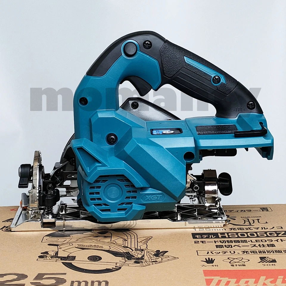 Makita HS005GZ 40v Brushless Cordless Circular Saw 125mm Blue Tool Only New - Image 4 of 4