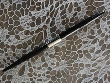 Vintage SCRIPTO Black Chrome Trim Desk Pen