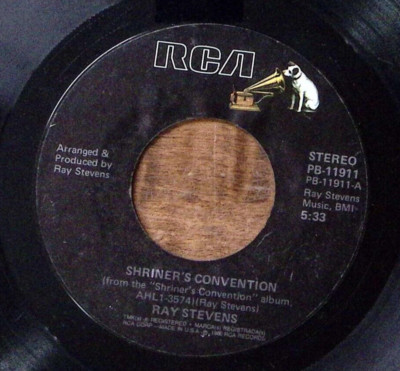 RAY STEVENS YOURE NEVER GOIN TO TAMPA WITH ME RCA RECORDS VINYL 45 53-139