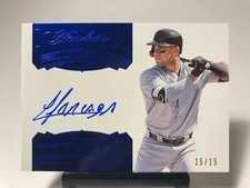 2017 Flawless YOAN MONCADA Sapphire Rookie Signature # 15/15